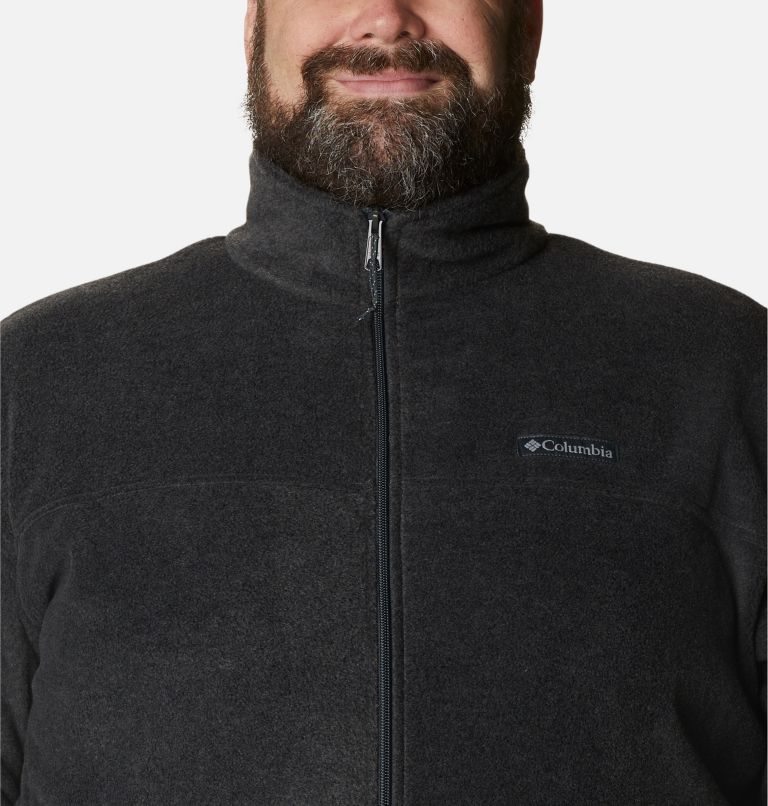 Jachete Din Lână Columbia Steens Mountain 2.0 Full Zip Barbati Negrii | Plus Size MESQ7Z019